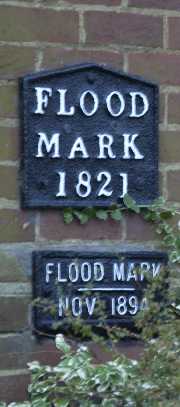 picture of flood level signs